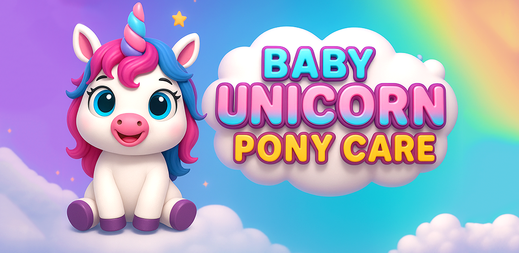 Baby Unicorn Pony Care Games