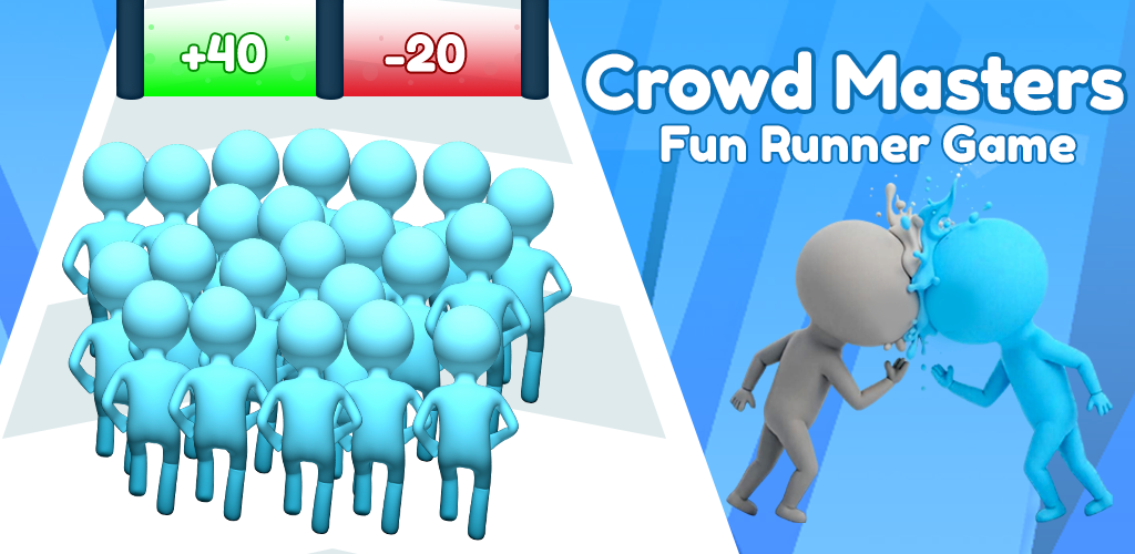 Crowed Masters: Fun Runner Game