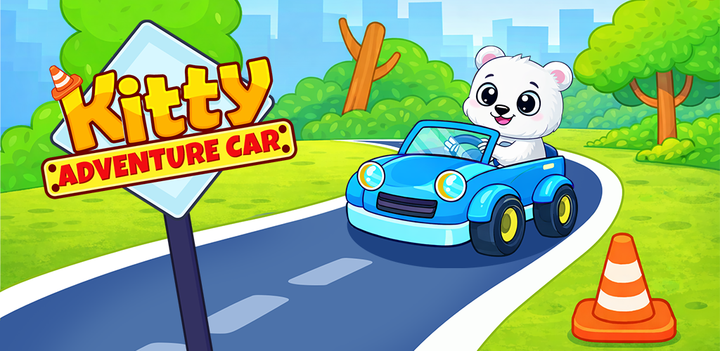 Kitty Adventure Car Game