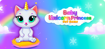 Unicorn Cat Princess Baby Game